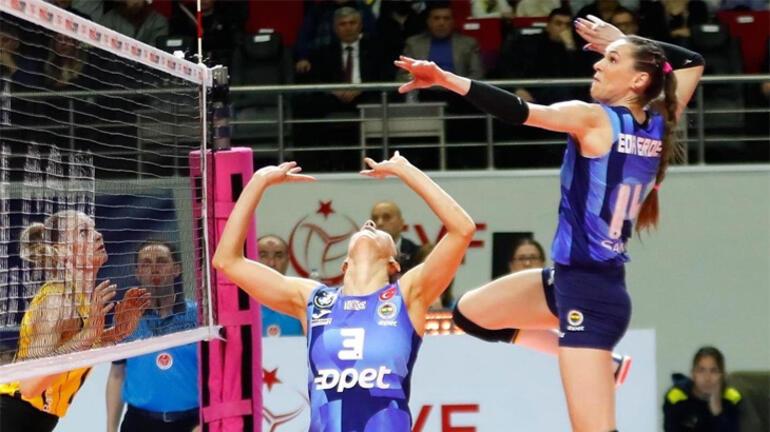 CEV Şampiyonlar Liginde Türk takımları tarih yazdı 3 takım yarı finalde, Arina Fedorovtseva geceye damga vurdu