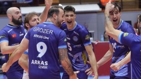 Arkas Spor, CEV Kupası'nda çeyrek finalde