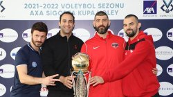 AXA Sigorta Kupa Voley erkekler final etabı basın toplantısı gerçekleşti