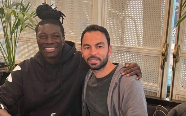 Bafetimbi Gomis, Selçuk İnan'la bir araya geldi!