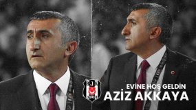 Beşiktaş'ta Aziz Akkaya dönemi başladı