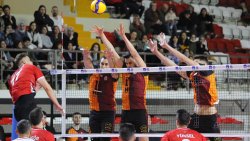 Erkekler Kupa Voley’de ikinci finalist Galatasaray oldu