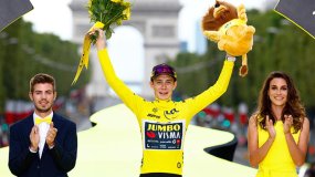 Fransa Bisiklet Turu'nda zafer Jonas Vingegaard'ın