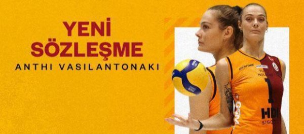 Galatasaray, Anthi Vasilantonaki ile sözleşme yeniledi