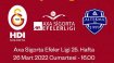 Galatasaray HDI Sigorta-Altekma maçı ne zaman, saat kaçta?