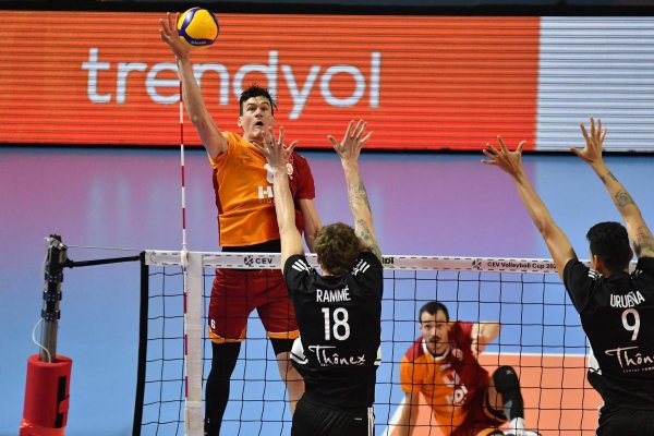 Galatasaray HDI Sigorta-Chenois Geneve maç sonucu: 2-3