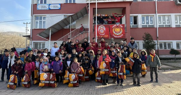 Galatasaray taraftarından Elazığ'da yürekleri ısıtan hareket