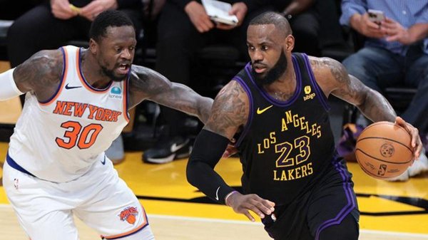 LeBron James'in triple-double da Lakers'ı kurtaramadı
