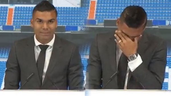 Manchester United'a transfer olan Casemiro Real Madrid'e gözyaşlarıyla veda etti