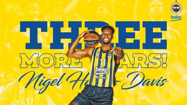 Nigel Hayes-Davis 3 yıl daha Fenerbahçe Beko'da