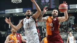 (ÖZET) Beşiktaş Icrypex - Galatasaray Nef maç sonucu: 62-74