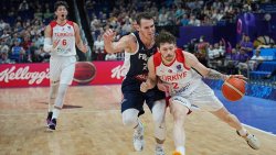 (ÖZET) Türkiye-Fransa basketbol maç sonucu: 86-87