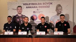 Voleybolda başkent derbisi öncesi buluşma