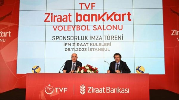 Ziraat Bankası’ndan Türk voleyboluna büyük destek